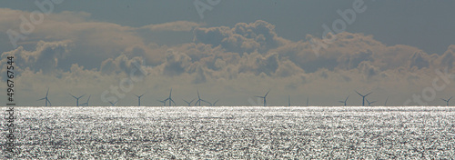 The Off Shore Wind Turbines Suffolk Coast photo