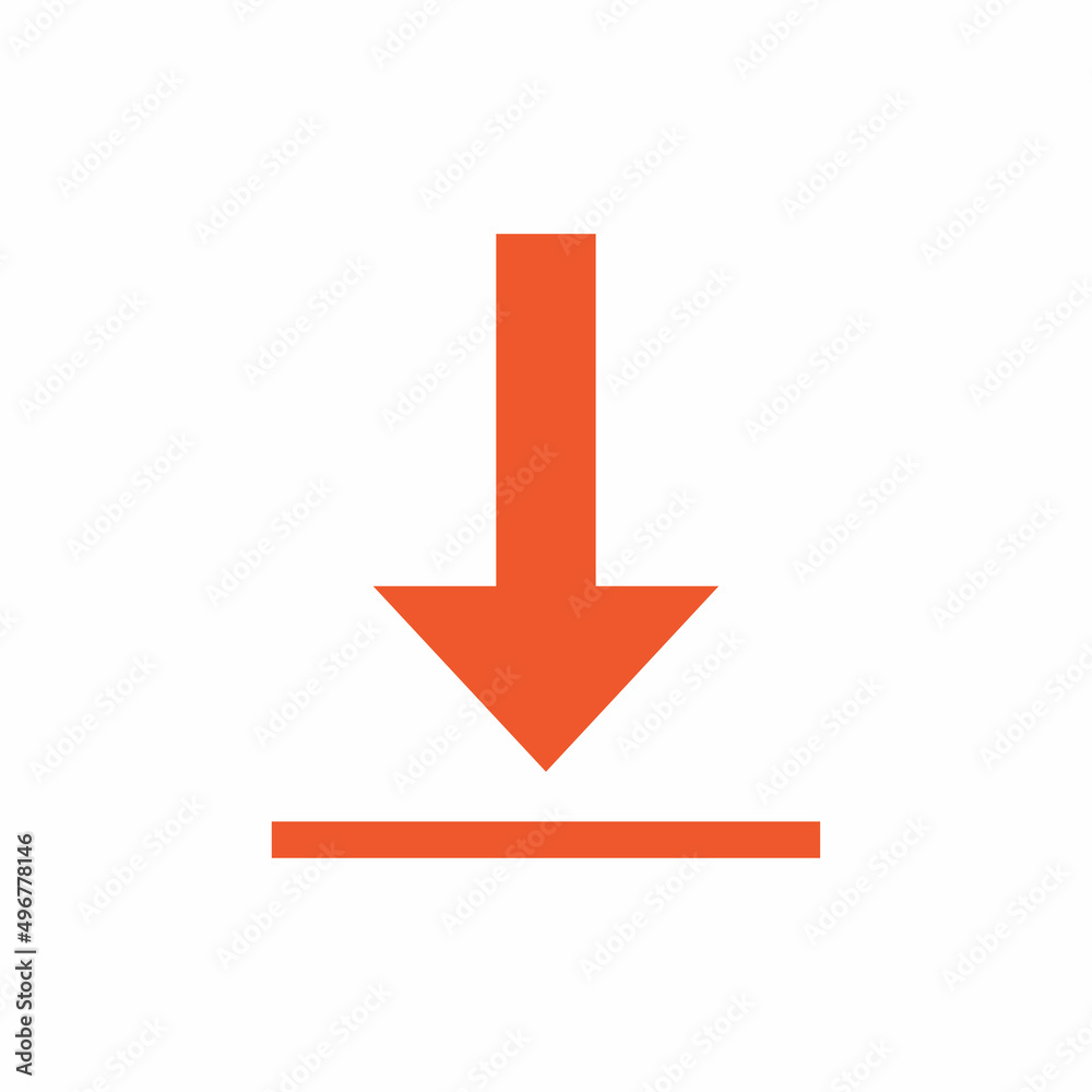 Download Icon Vector Illustration usable for website or application Download Icon Vector Illustration usable for website or application