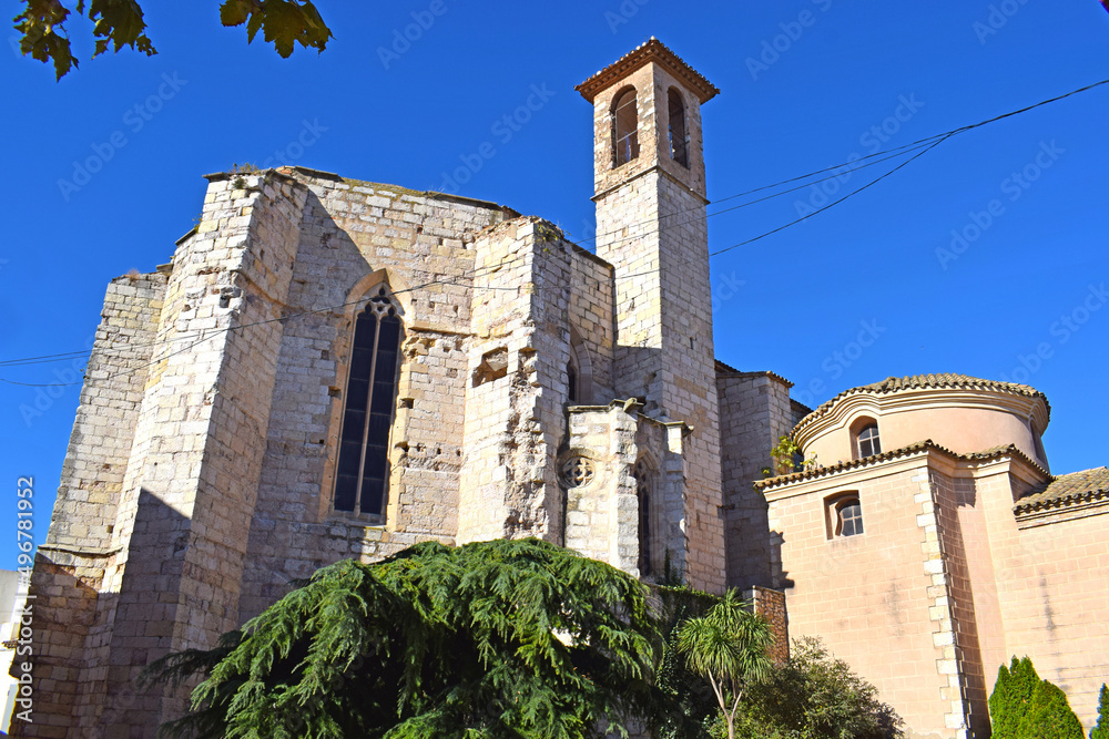 Iglesia de San Francisco en Montblanc Tarragona España
