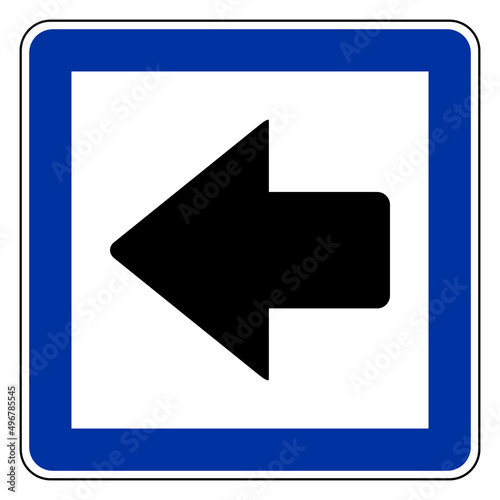 Free Download Pfeil nach links und Schild - GFXLoad