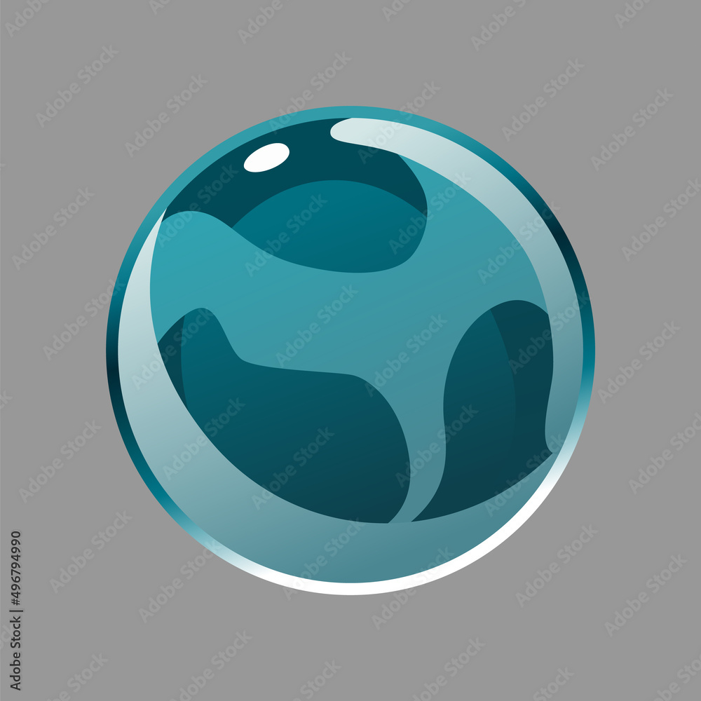 Soap bubble animation element. Ball chemical or water spherical figure. Round burst explosion sprite sheet effect. Game or motion design. Vector isolated frame in cartoon style Soap bubble animation element. Ball chemical or water spherical figure. Round burst explosion sprite sheet effect. Game or motion design. Vector isolated frame in cartoon style