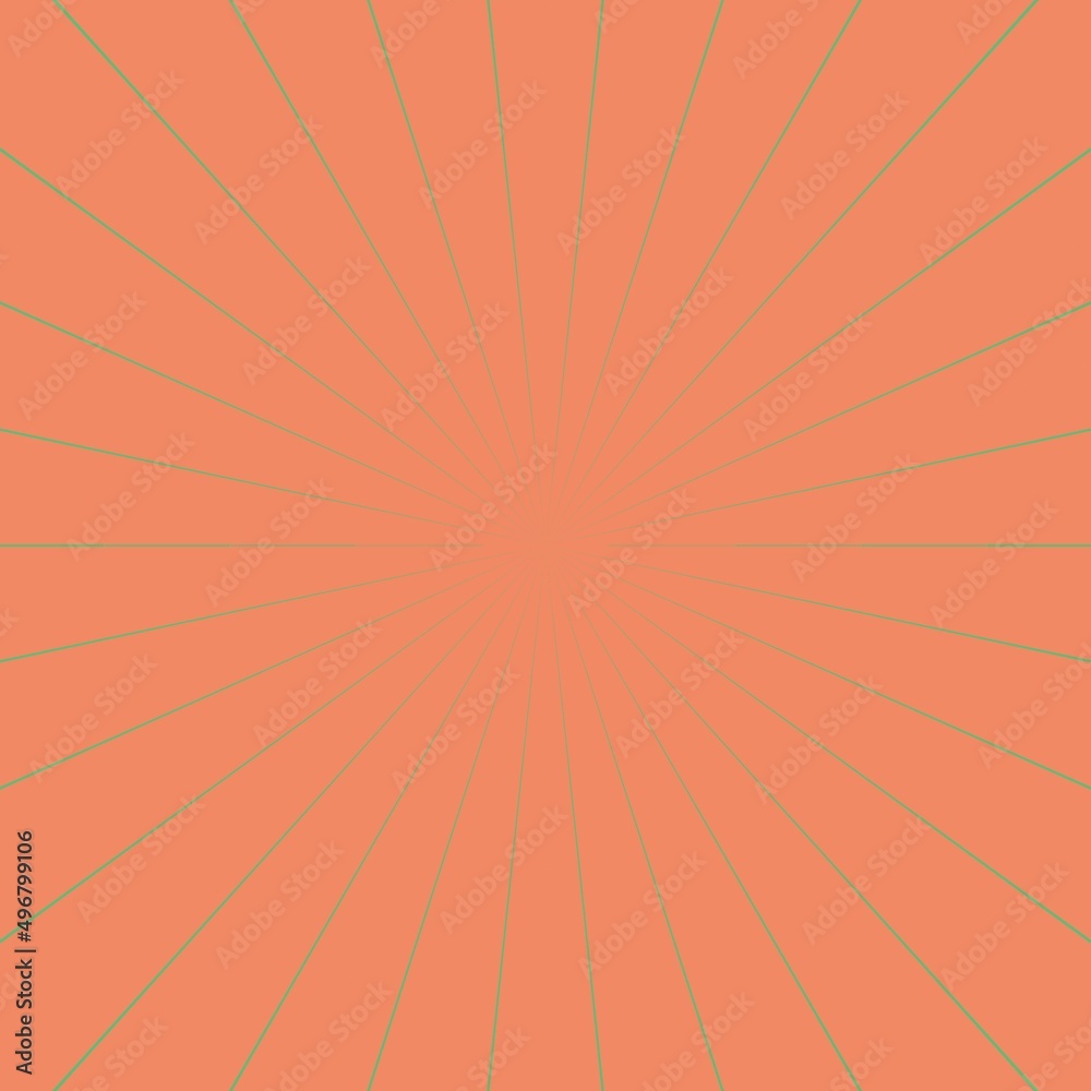 Obraz premium An illustration with rays coming out of the center. Unique radial pattern. Background with stripes, lines, diagonals. For scrapbooking, printing, websites and bloggers