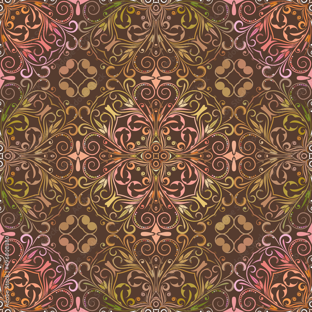 Abstract seamless pattern.