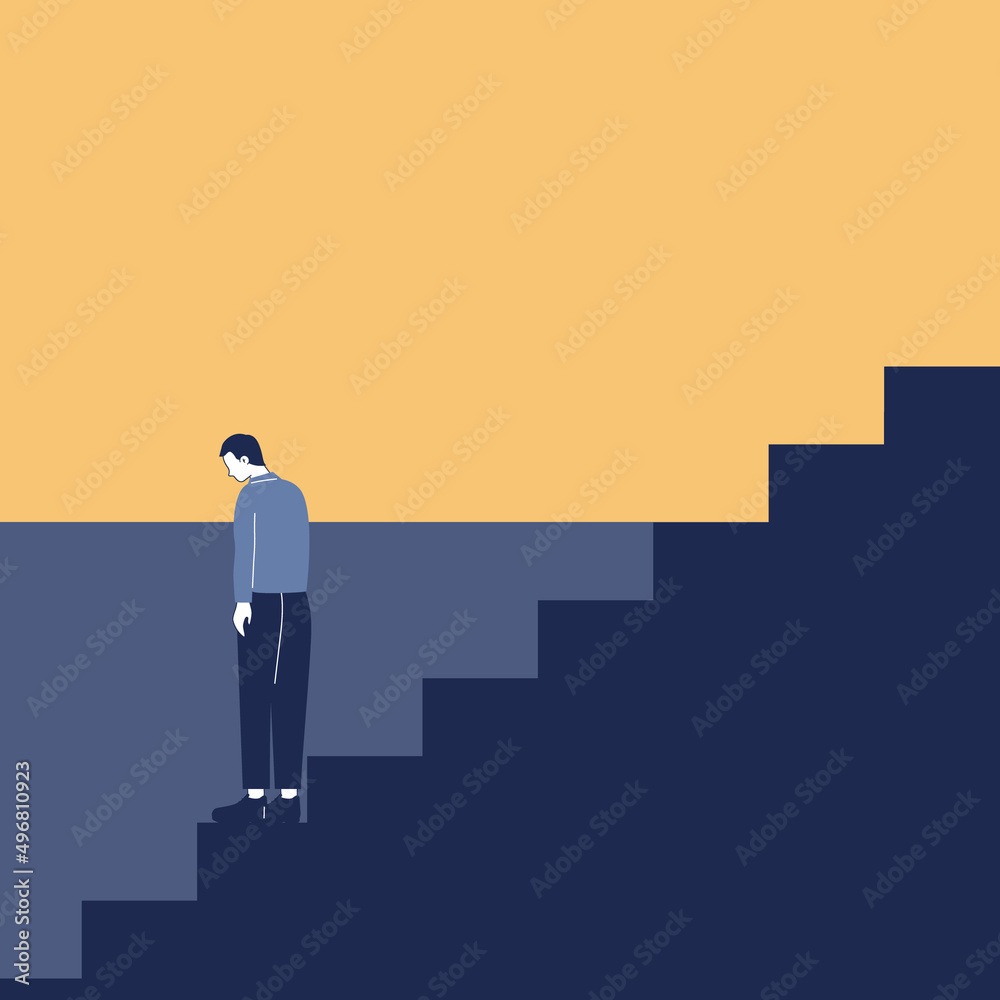 Crisis concept. Bankruptcy with falling down profit graph and money Crisis concept. Bankruptcy with falling down profit graph and money