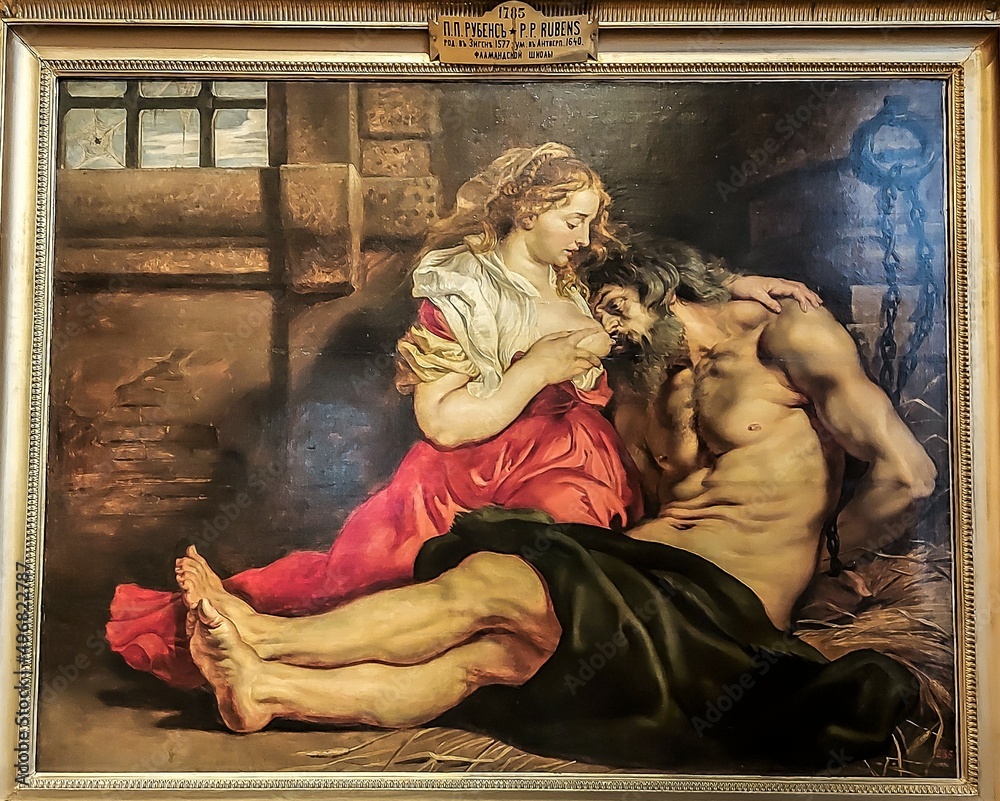 Roman Charity Cimon And Pero Roman Charity (Cimon and Pero) by Peter Paul Rubens in The State