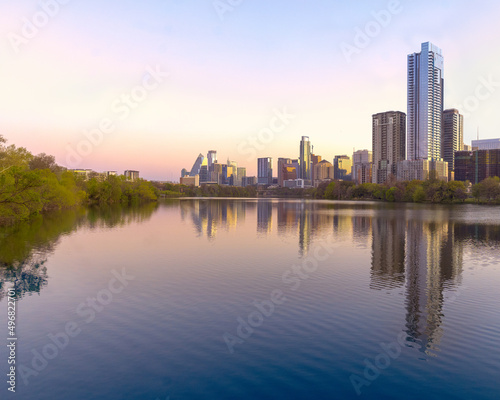 Downtown Austin at Sunrise - Circa 2022 © Chuck