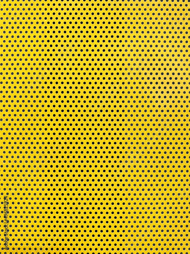 Yellow background with small dots