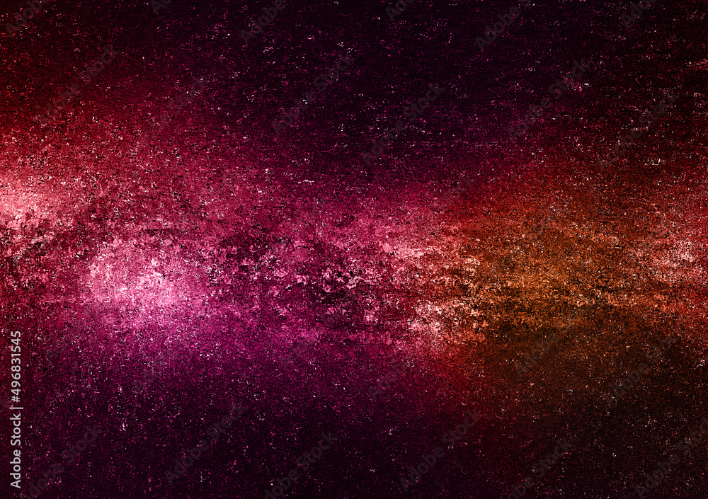 solar burst color milky way abstract background