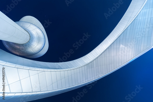 Details of modern building. Architecture abstract background