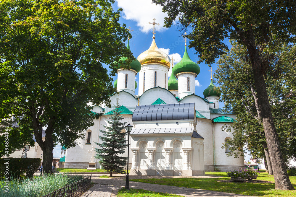 The Spaso-Evfimiev Monastery. The Transfiguration Cathedral. Suzdal. Vladimir Region, Russia