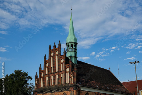 church of st nicholas , image taken in stettin szczecin west poland, europe