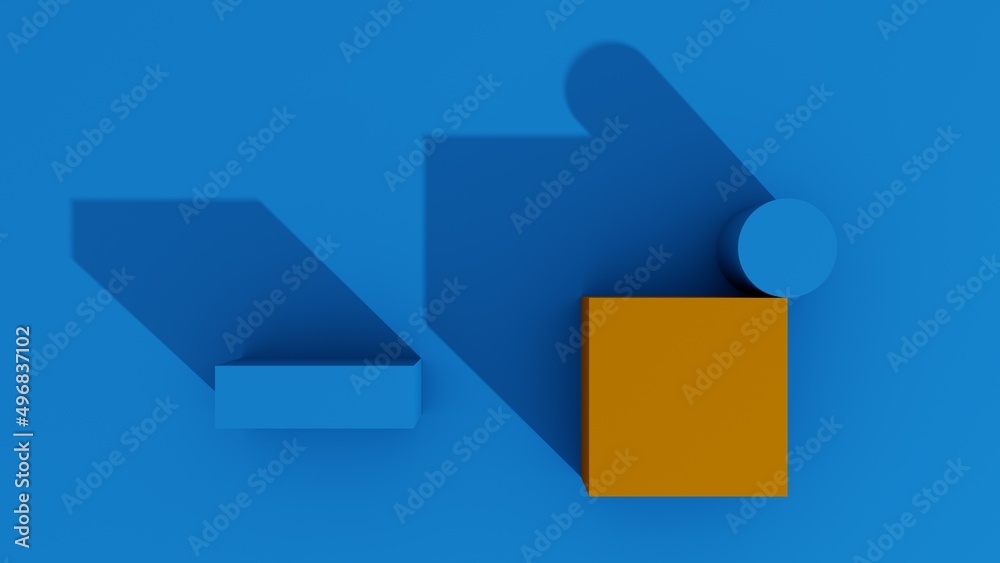 3d Rendering an abstract background using shadows 3d Rendering an abstract background using shadows
