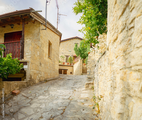 Fototapeta Naklejka Na Ścianę i Meble -  Mountain village Lefkara in Larnaka district