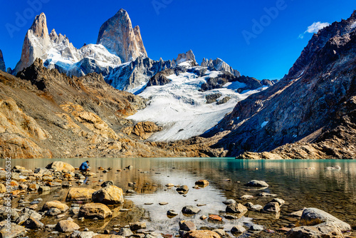 Mount Fitz Roy - Patagonia Argentina - Laguna de los tres photo