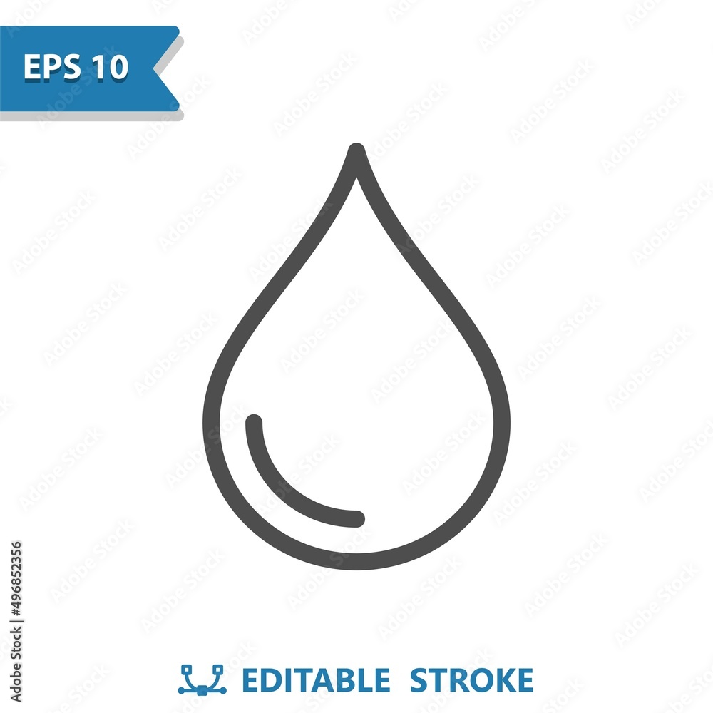 Waterdrop, Water Drop Icon - Drop, Droplet, Raindrop, Rain, Raining, Weather Waterdrop, Water Drop Icon - Drop, Droplet, Raindrop, Rain, Raining, Weather