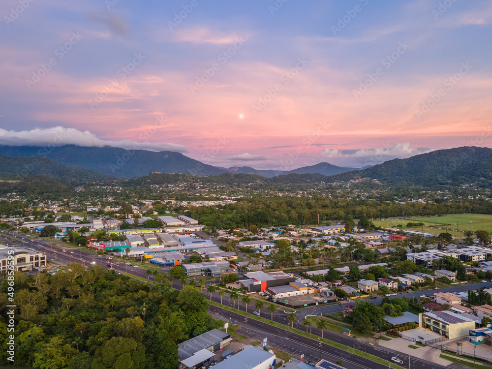 Sunrise Shot of Cairns Queensland Australia