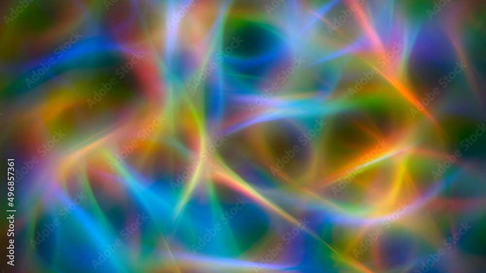 Obraz premium Abstract textured glowing multi-colored neon background.