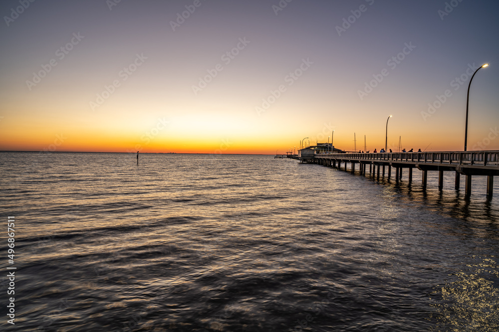A Cool Evening at Fairhope, Alabama the eve of Sunset...