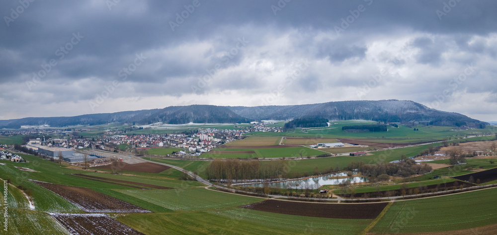 Fototapeta premium Bei Tuttlingen - Rietheim-Weilheim