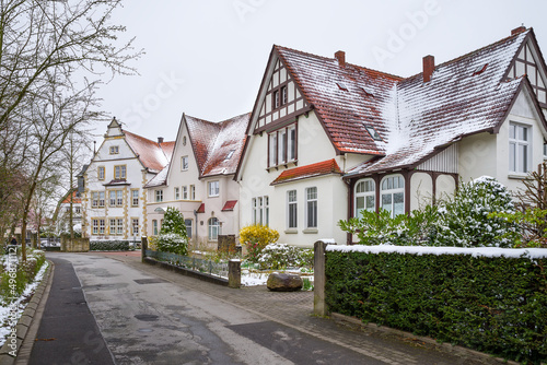 Billede på lærred Rinteln Belle Epoque am Stadtpark