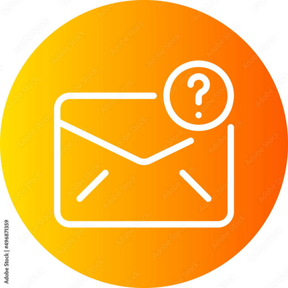 question gradient icon question gradient icon