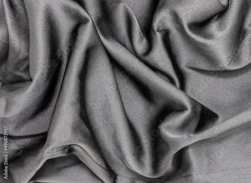 black satin fabric. silk background