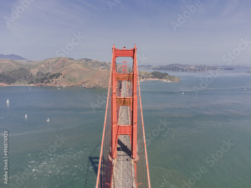 Canvas Print San Francisco Landmark from Above During the Day