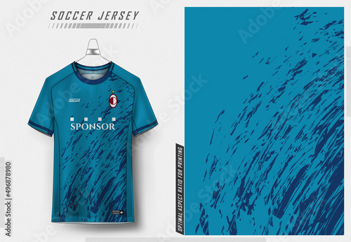 Soccer jersey design for sublimation 

