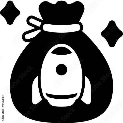 venture glyph icon