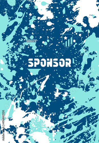 Soccer jersey design for sublimation 