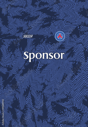 Soccer jersey design for sublimation 