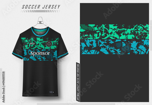 Soccer jersey design for sublimation 