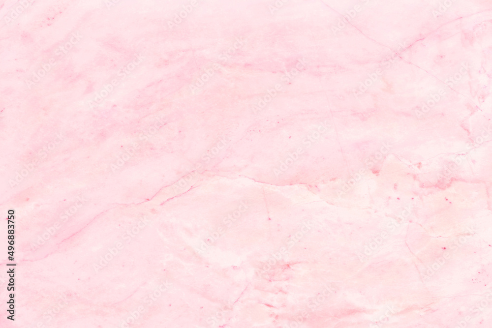 Fototapeta premium Pink marble texture background with high resolution for interior decoration. Tile stone floor in natural pattern.