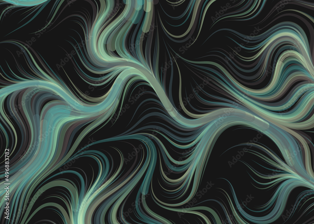 Obraz premium Abstract Perlin Noise Geometric Pattern generative computational art illustration