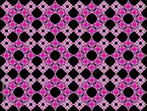 seamless abstract vector geometric background	