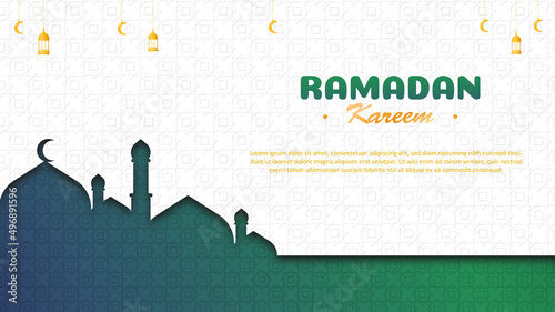 ramadan kareem banner design
