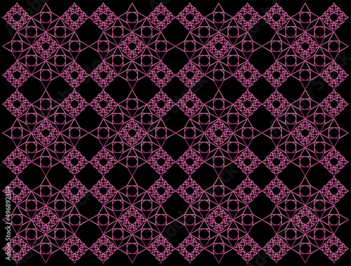 seamless abstract vector geometric background	