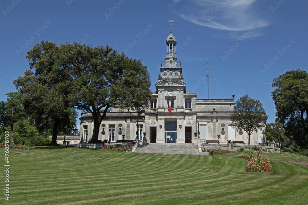 Parc de la mairie de Cognac en France