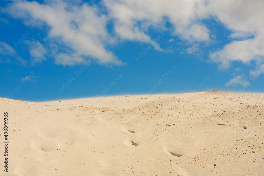 sand dunes in the desert Florianopolis brasil