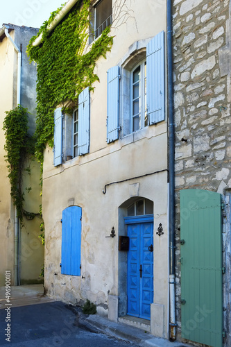 Saint Remy de Provence, Streets and doors, Bouches du Rhone, Provence region, France © Gabrielle