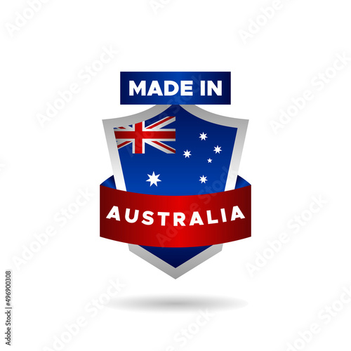 Made In Australia Vector Design