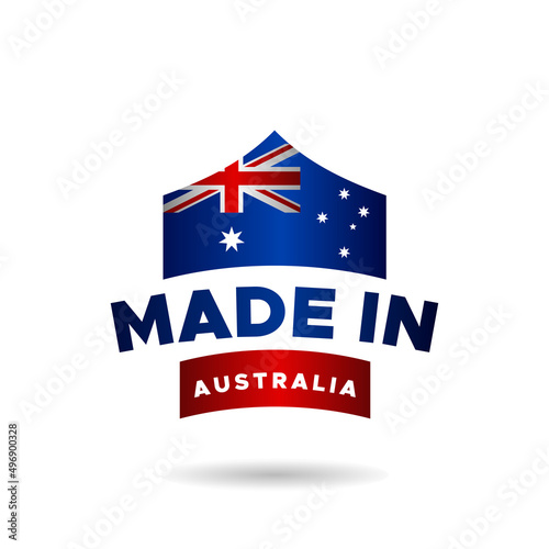 Made In Australia Vector Design