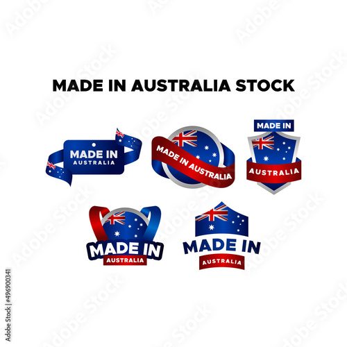 Made In Australia Vector Design