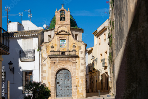 Small church in Teulada, Alicante (Spain). 