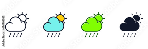 weather icon symbol template for graphic and web design collection logo vector illustration