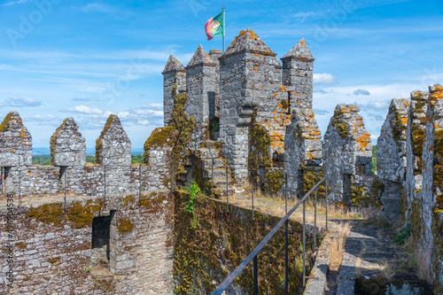 Old castle in Penedono, Portugal photo