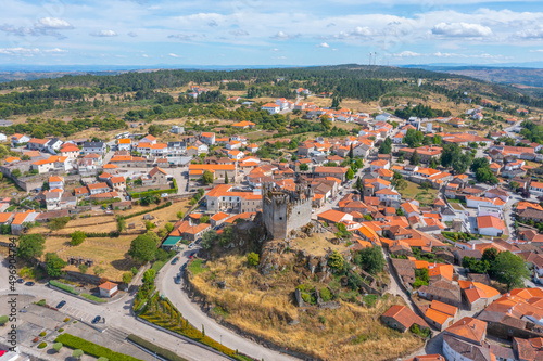 Old castle in Penedono, Portugal photo