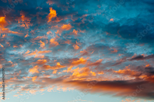 colorful clouds in the sky