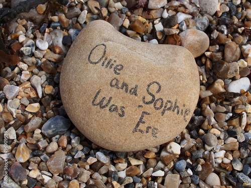 Pebble On The Beach