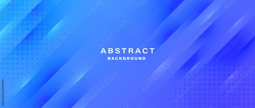 Modern blue abstract background